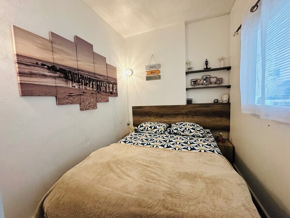 1 Schlafzimmer, Bügeleisen/Bügelbrett, kostenloses WLAN, Bettwäsche