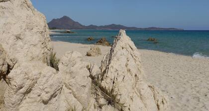 Sleeps 8, 500 meters from the beach. Pets allowed. Air-conditioned