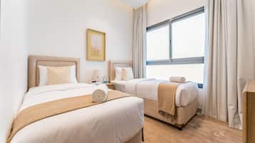 4 habitaciones y caja de seguridad en la habitación