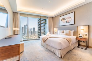 3 soverom, safe på rommet, strykejern/-brett og wi-fi (inkludert)