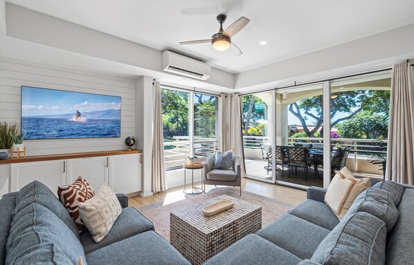 Leilighet, 2 soverom | Oppholdsområde | Smart-TV