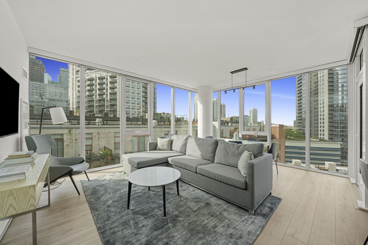 Stylish River North Suites: Luxury Living Near Chicago’s Best Shopping&Nightlife