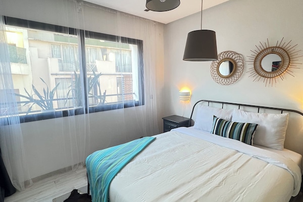 2 Schlafzimmer, BĂŒgeleisen/BĂŒgelbrett, WLAN, BettwĂ€sche