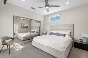 4 bedrooms, desk, iron/ironing board, free WiFi