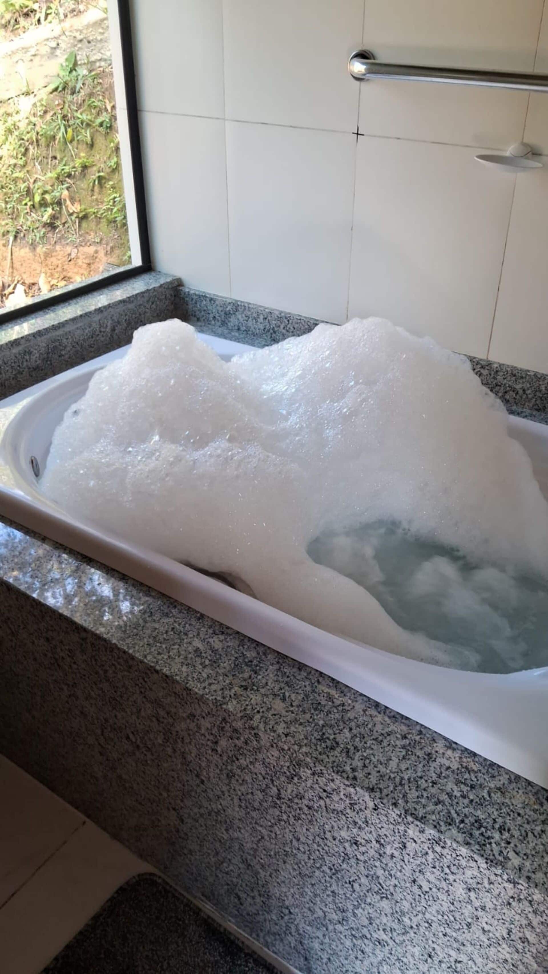 Cabana da Vovó Cida com Banheira de Hidromassagem - São João Batista - SC | Bañera de hidromasaje privada