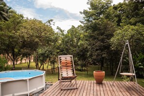 Porch - Sitio Cantinho Vovó Cida e Vovô Nilson (Sao Joao Batista)