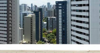 Flat 206 no Parque da Jaqueira-SH032