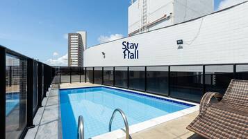 Apartment | Pool | Outdoor pool, pool umbrellas, sun loungers