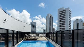 Apartment | Pool | Outdoor pool, pool umbrellas, pool loungers