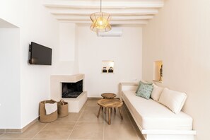 スマートテレビ、暖炉