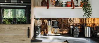 Luxury Holiday Home Vosje on the Veluwe in a Small-Scale Forest Park in Nunspeet