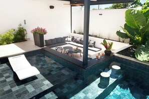 Property grounds - Villa Manaté with private pool and jacuzzi (GOSIER)