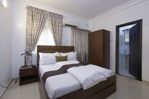Căn hộ Premium, 2 phòng ngủ, không hút thuốc, ban công | Bộ đồ giường cao cấp, nệm cao su hoạt tính (memory foam) 