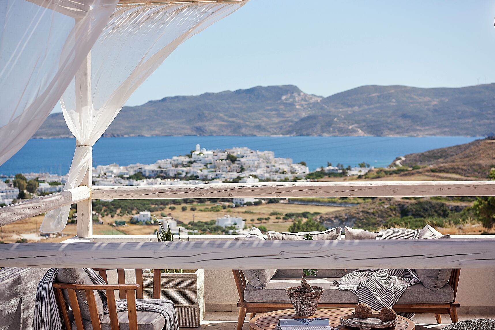Superior Suite with Sea View and Hot Tub - First Floor | Terassi/patio