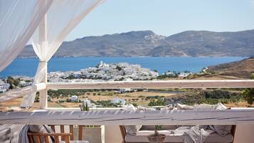 Superior Suite with Sea View and Hot Tub - First Floor | Terrass/Patio