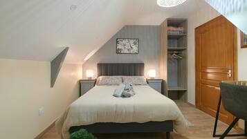 2 Schlafzimmer, Bügeleisen/Bügelbrett, kostenloses WLAN, Bettwäsche