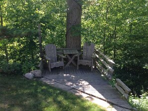 Terrace/patio - Calmcation: Cabin in The Enchanted Forest (Ilderton)
