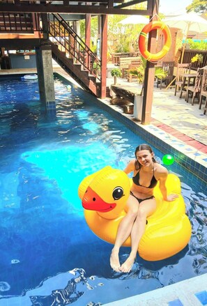 Alberca al aire libre 