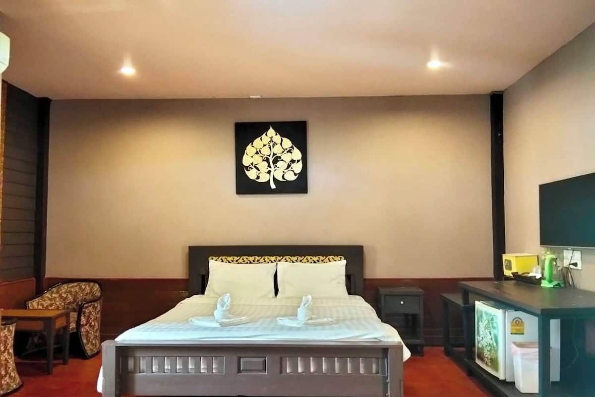 Chambre supérieure double | AccÚs au Wi-Fi (inclus), literie fournie