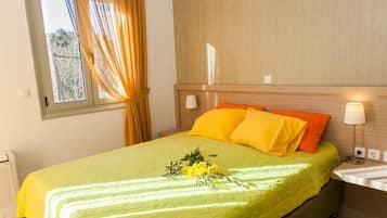 2 多间卧室、熨斗/熨衣板、WiFi、床单