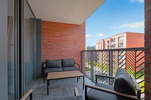 Deluxe-Apartment | Balkon