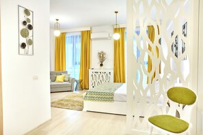 ファミリー スタジオ | 客室ごとに異なる装飾、客室ごとに異なるインテリア、防音設備、WiFi (無料)