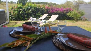 Outdoor dining