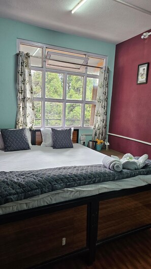 Comfort Double Room, Mountain View | Ruang kerja komputer riba, Wi-fi percuma 