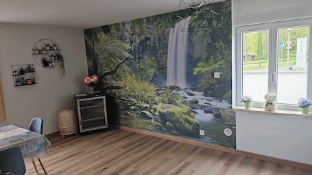 Interior. 85m2 gîte with jacuzzi in the Bruche valley