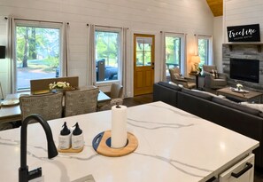 Interior - Modern Cabin w/Foosball, Fire Pit, Hot Tub (Broken Bow)