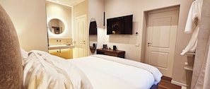 Doppia Luxury, vista città | 1 camera, minibar, una cassaforte in camera, una scrivania