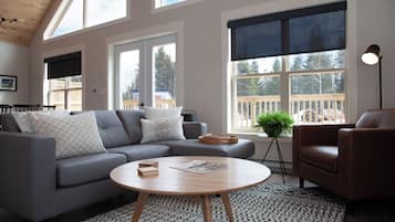 Chalet Deluxe, 2 habitaciones, no fumadores | Zona de estar