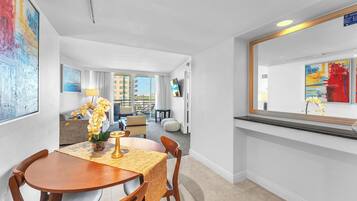 Family Condo, Beach View | In-room dining