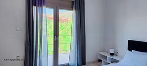 Comfort Double Room, Balcony, Mountain View | Balcony - A & A Apartments 2 (Skiathos)