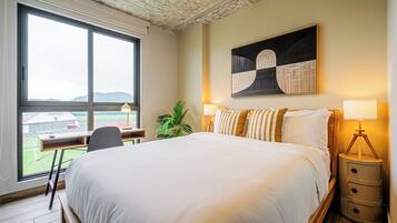 Apartamento, 2 habitaciones | Decoración individual, tabla de planchar con plancha, wifi gratis