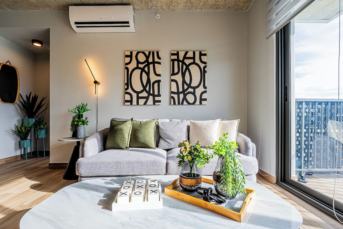 Apartamento | Área de estar | Smart TV
