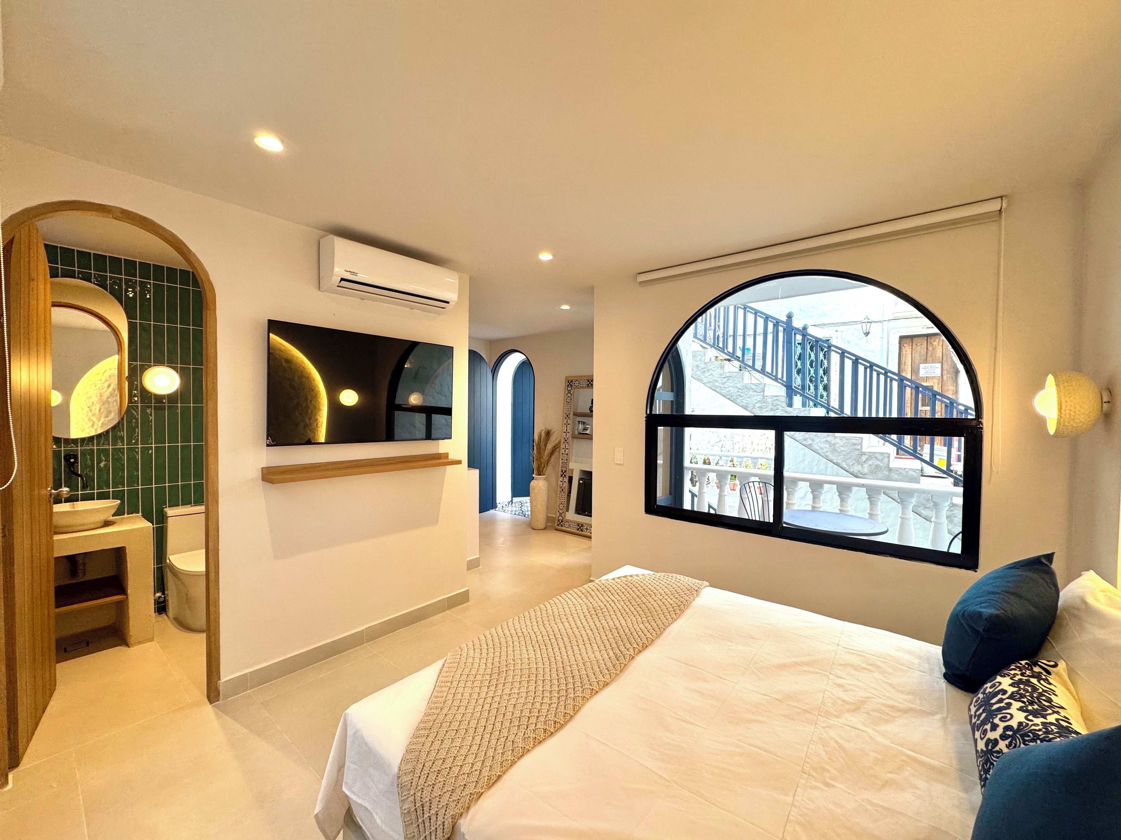 Standaard appartement, 1 slaapkamer, privébadkamer | Gratis wifi, beddengoed