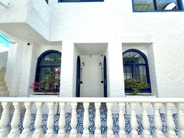 Fachada de la propiedad