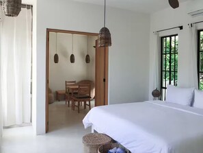 4 bedrooms, in-room safe, iron/ironing board, travel cot - La Serenidad - a house for 6 (or 7), and a bungalow for 2 on one premise. (Sayulita)