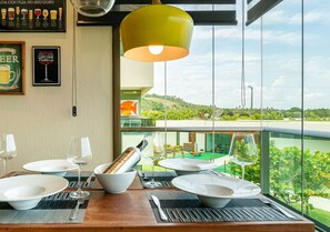 Dining - Flat 208-C Condomínio Carneiros Resort (Tamandaré)