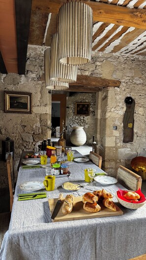 Kontinental frokost er inkludert hver dag