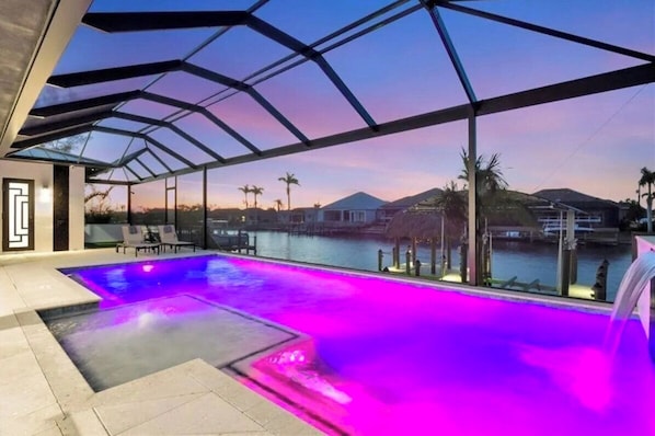 Piscine chauffée