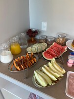 Petit déjeuner buffet compris tous les jours