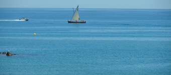 Les pieds dans l'eau au Barcarès