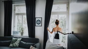 Deluxe tweepersoonskamer | Een strijkplank/strijkijzer, gratis wifi