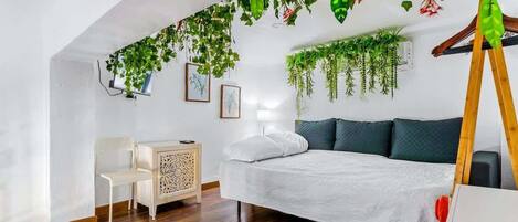 Iron/ironing board, WiFi, bed sheets