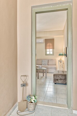 Standard Apartment, 1 Bedroom, City View | Living area - Kallas Apartments (Zakynthos)