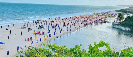 Playa en los alrededores y 13 bares en la playa