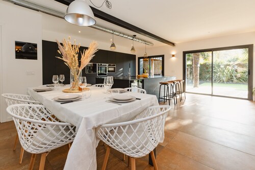 Le Loft Black & Wood - Piscine privé et grande terrasse à 20 min de Rennes