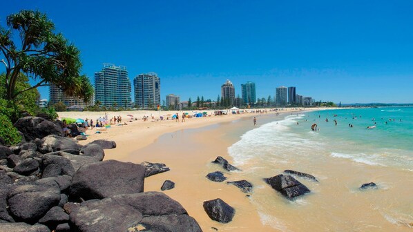 Beach nearby